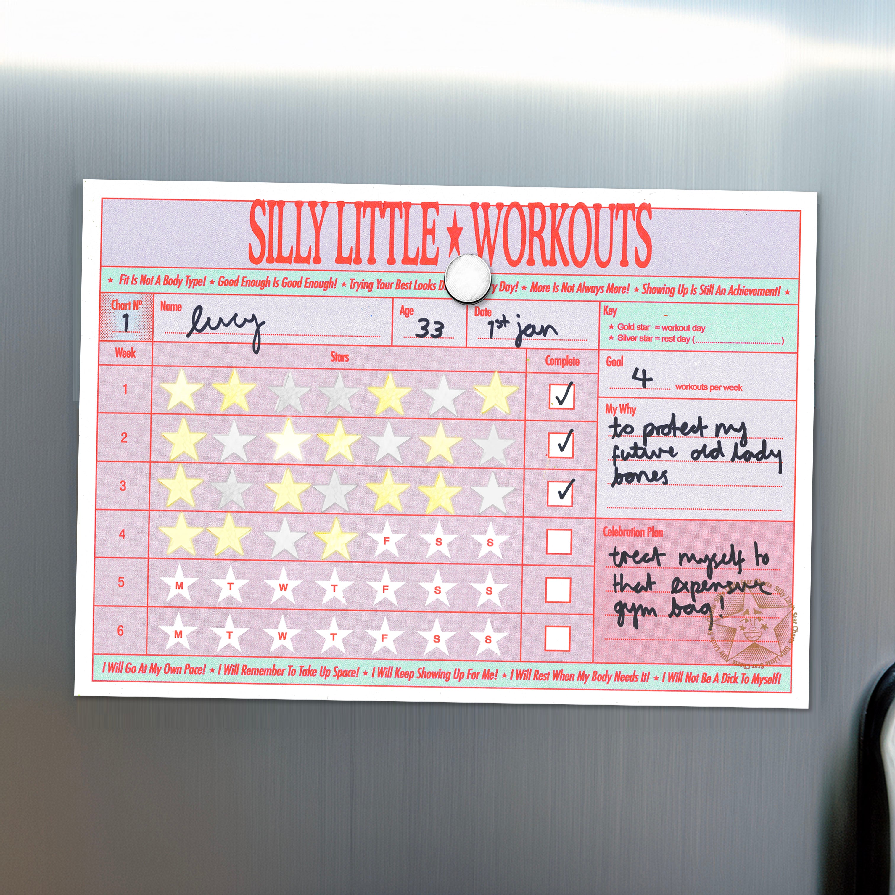 Silly Little Star Charts