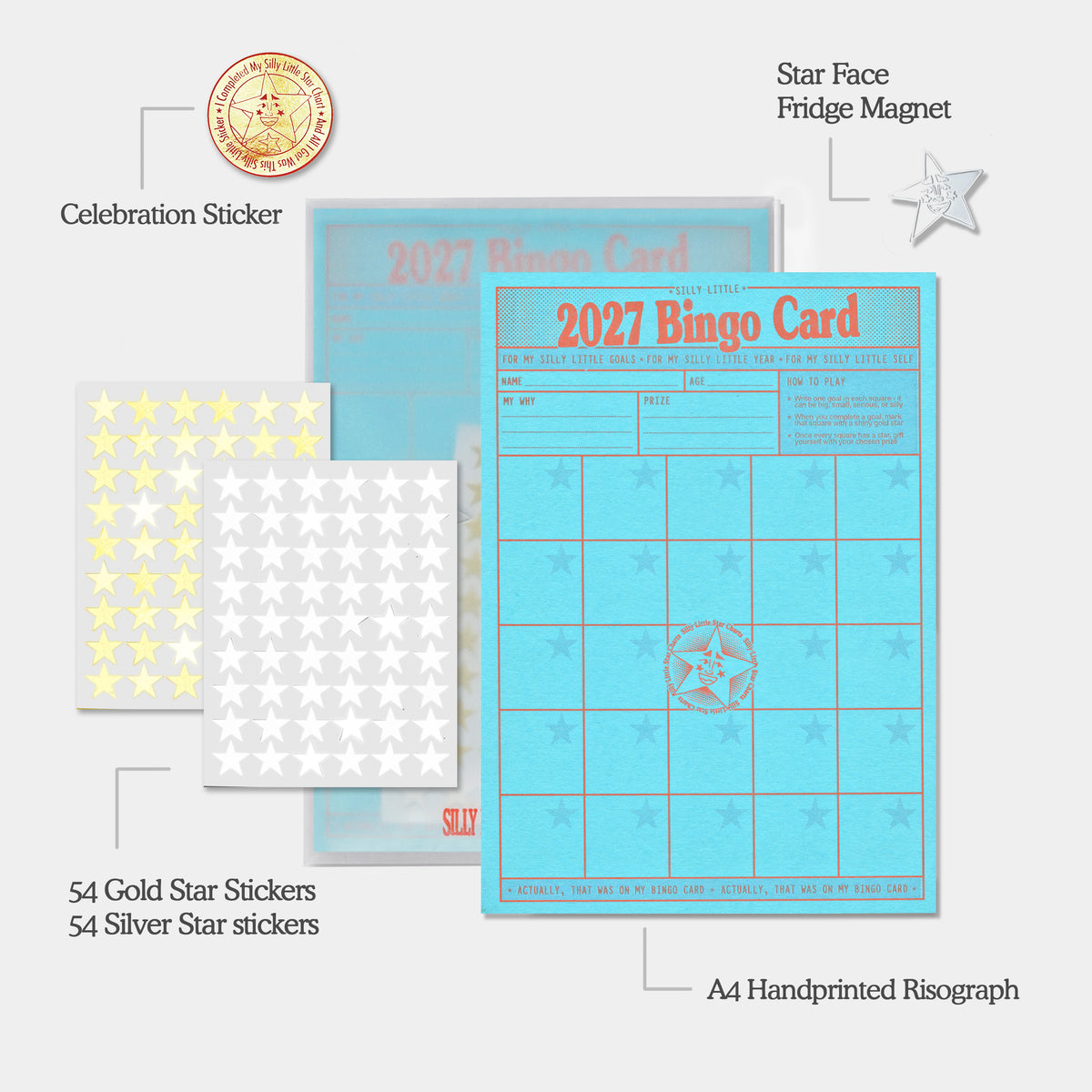 PREORDER: 2027 Bingo Card