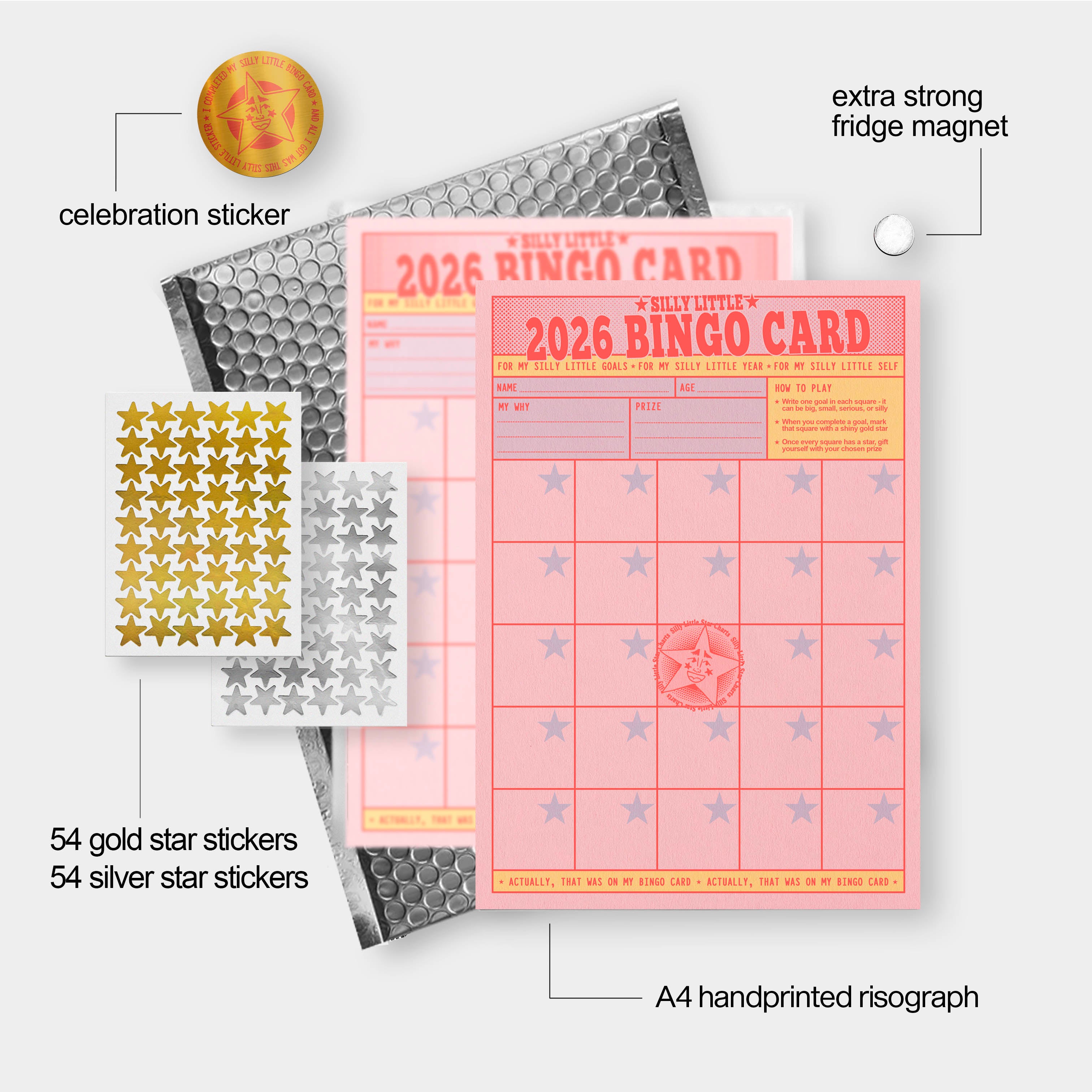 2026 Bingo Card (Pre-Order)