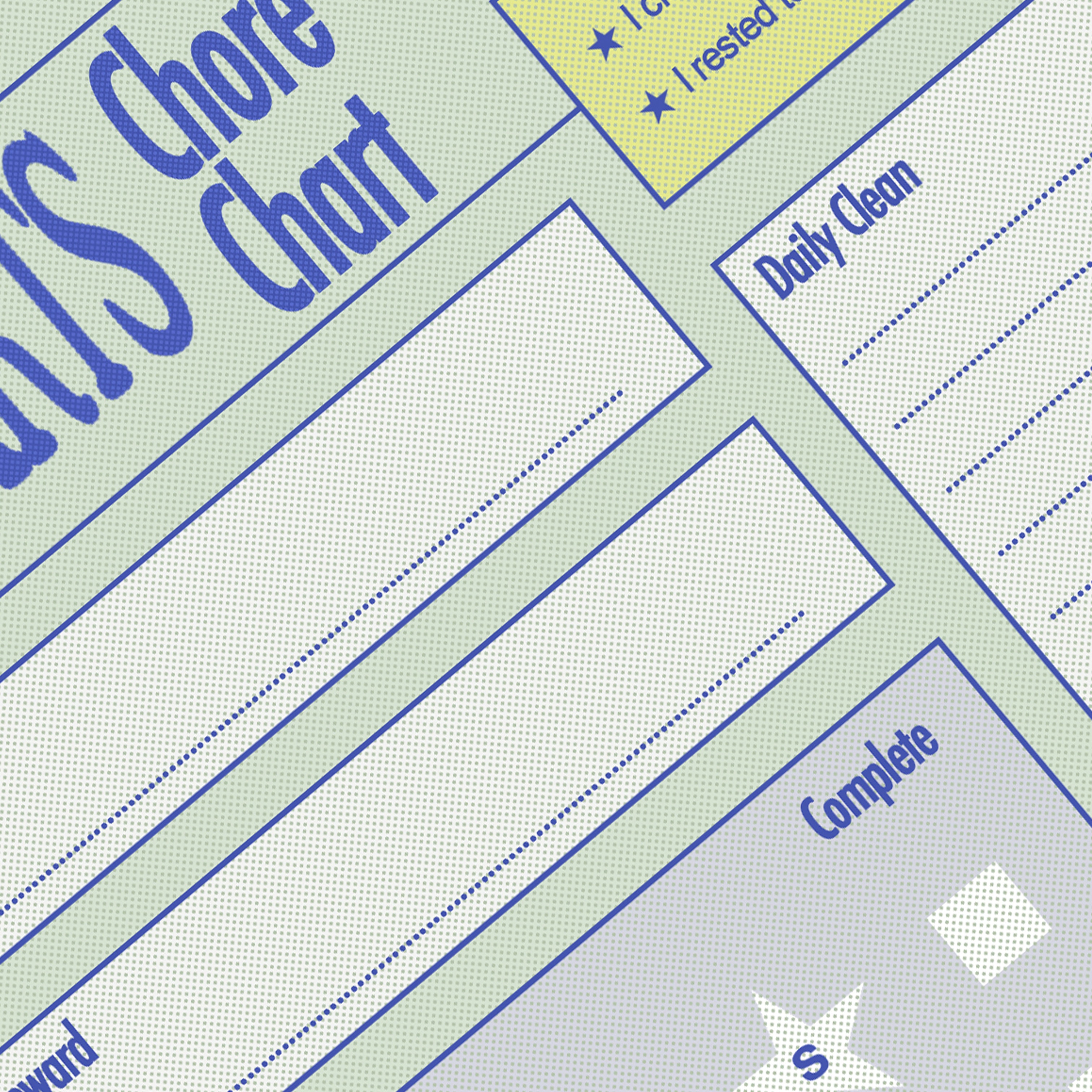 Printable Cleaning Tracker