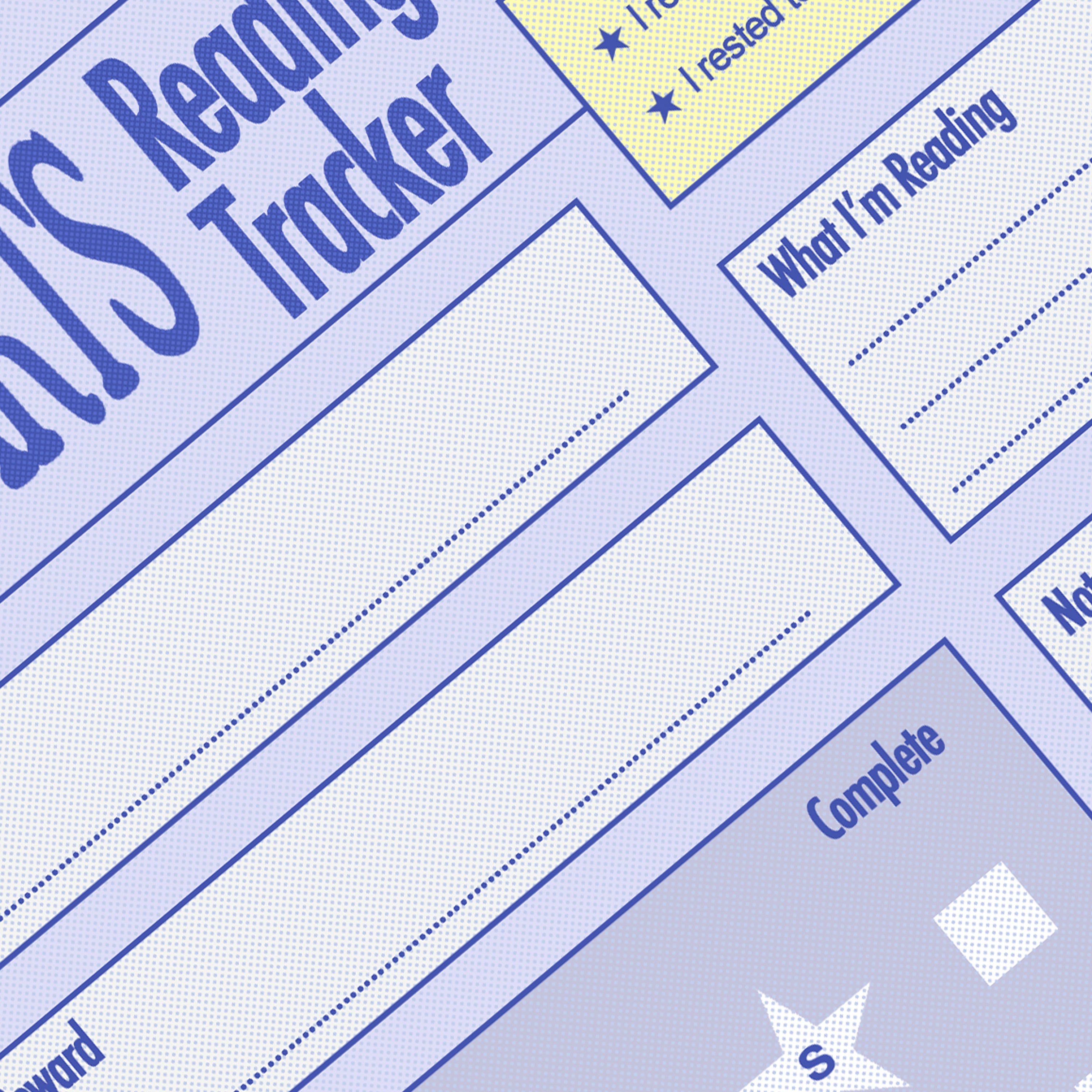 Printable Reading Tracker