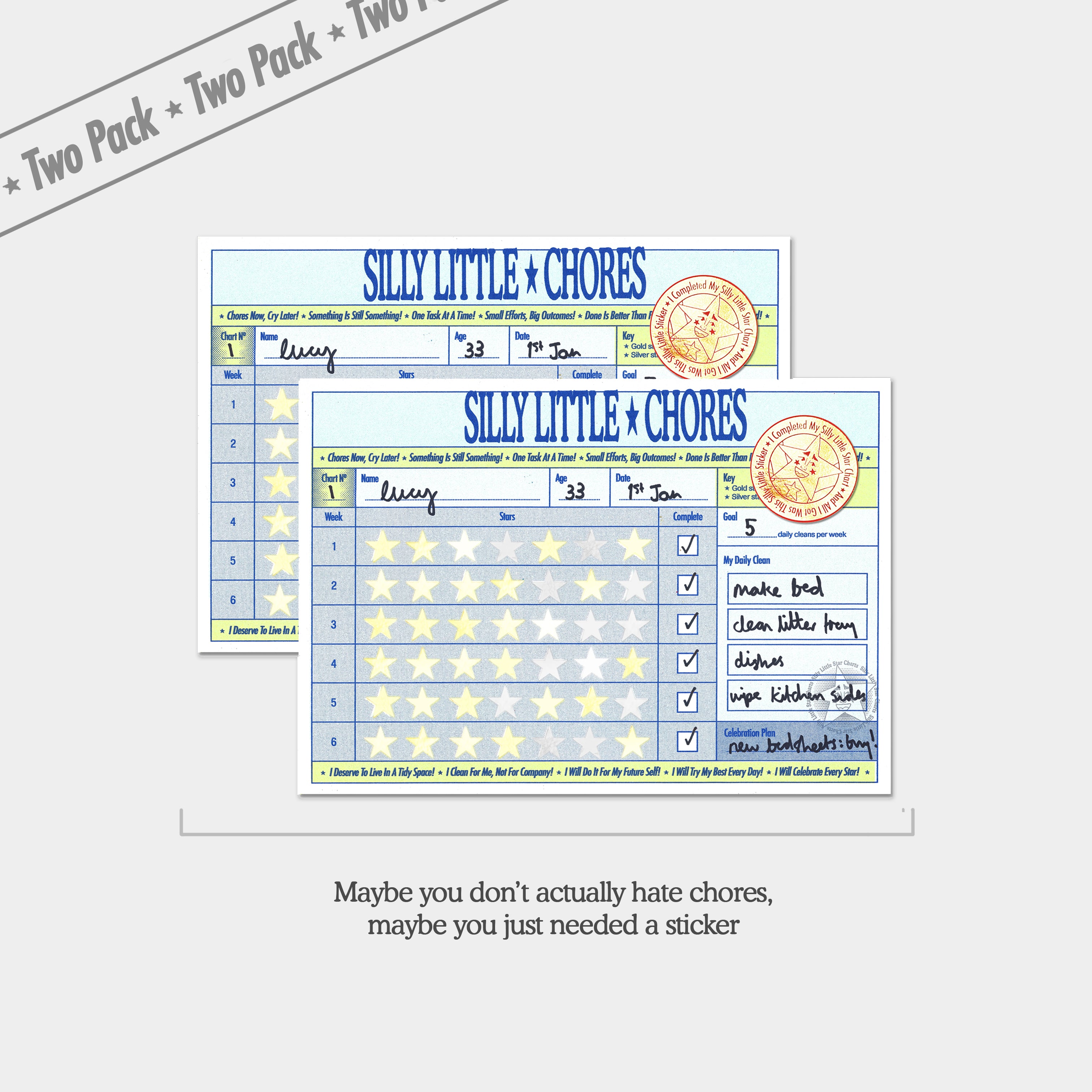 Silly Little Chores Refill