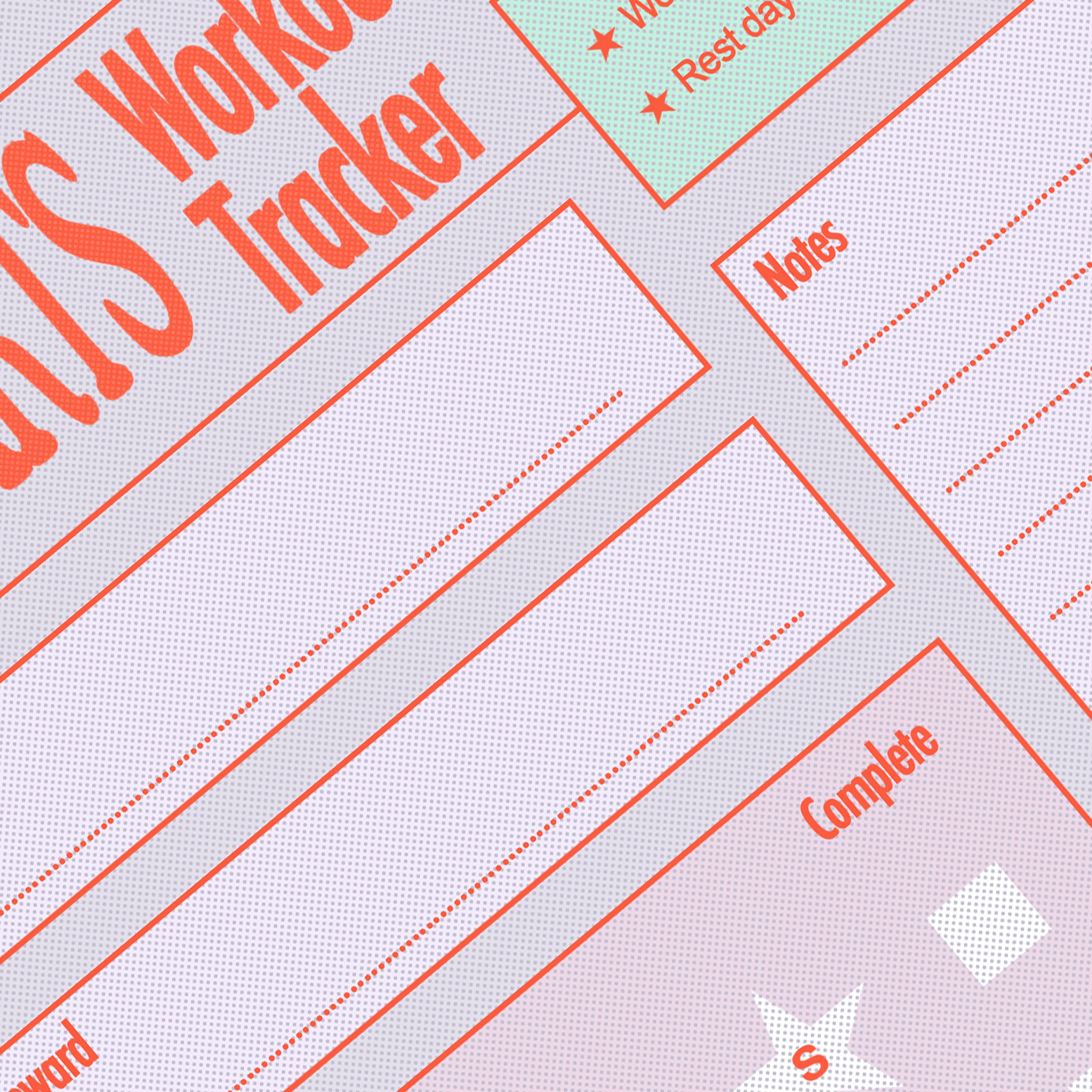 Printable Workout Tracker