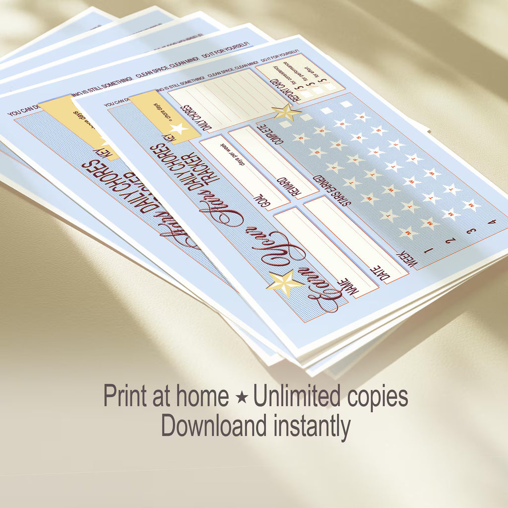 Monthly Chores Tracker