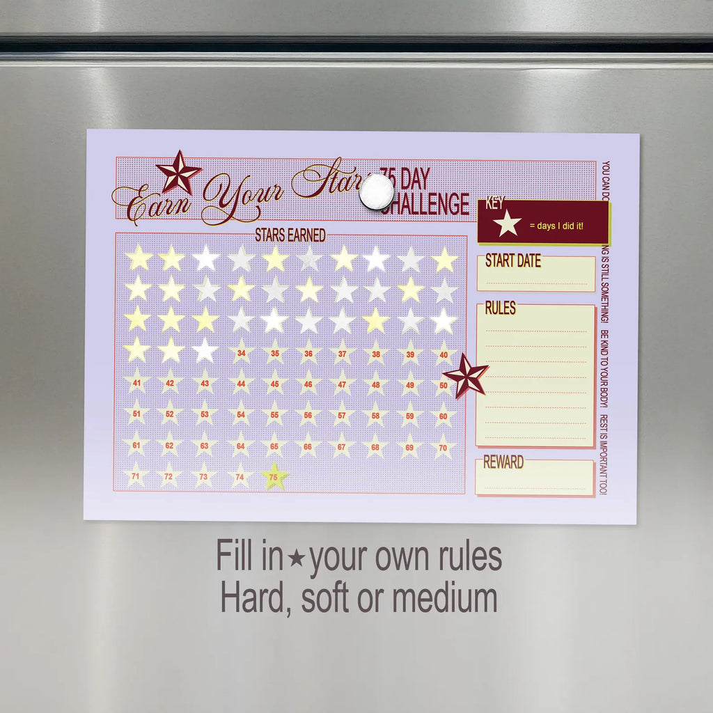 75 Day Habit Tracker