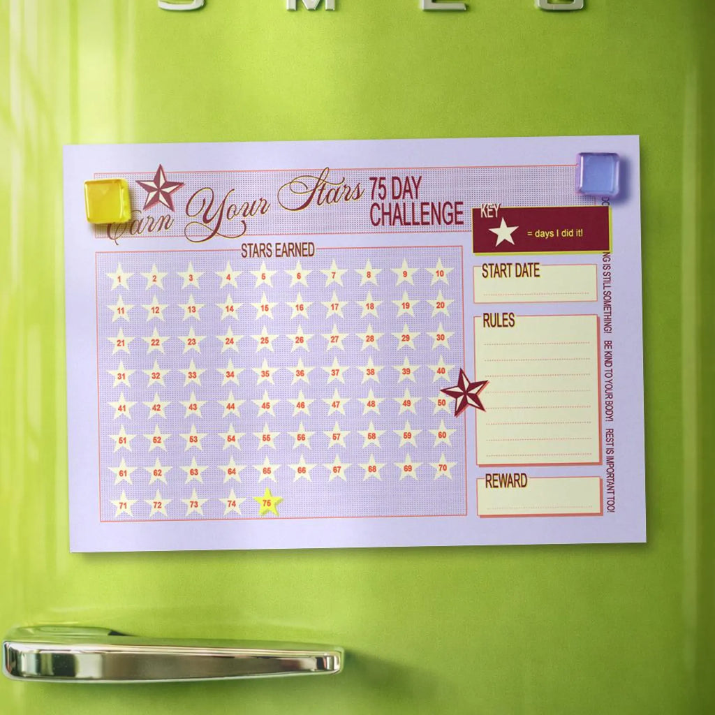 75 Day Habit Tracker